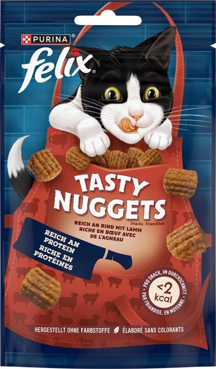 Produktbild Purina ONE Tastynuggets Rind/Lamm (Adult, 1 Stk., 50 g)