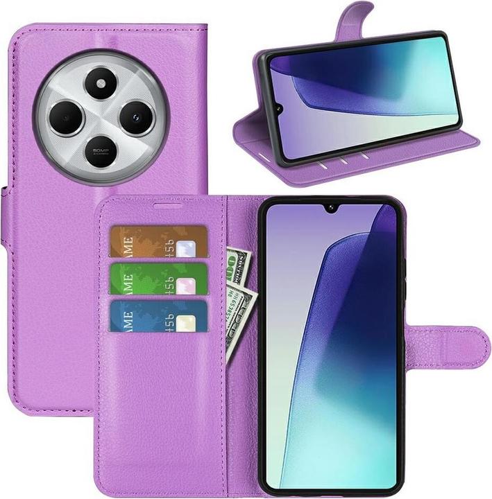 Image du produit Cover-Discount Xiaomi Redmi 14C / Poco C75 - Leder Etui Hülle (Xiaomi Poco C75, Xiaomi Redmi 14C)