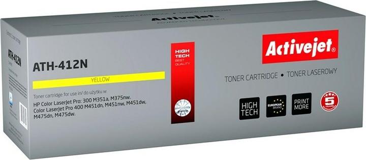 Image du produit Activejet ATH-412N Cartouche(s) de toner compatible(s) (Y)