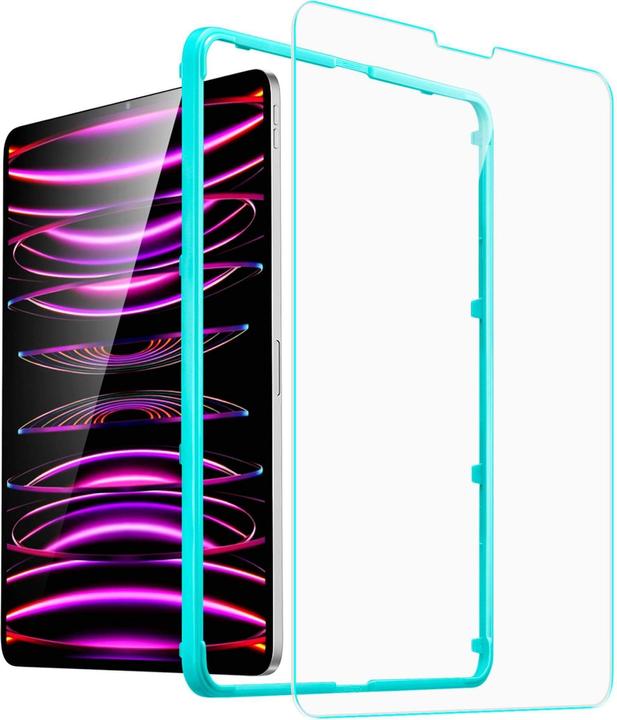 Produktbild ESR Tempered-Glass Displayschutz (1 Stück, iPad Pro 12.9 2020 (4. Gen), iPad Pro 12.9 2022 (6. Gen), iPad Pro 12.9 2021 (5. Gen), iPad Pro 12.9 2018 (3. Gen))