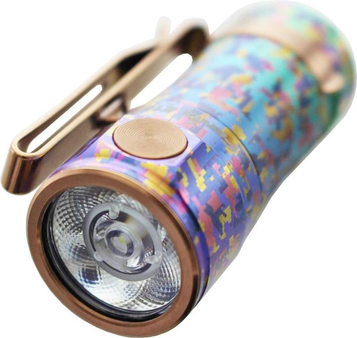 Actual product image Fenix E16 Ti Titan LED Flashlight with li-Ion Battery and Micro-USB Charging Cable (5.10 cm, 650 lm)