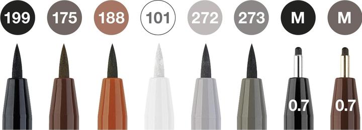 Actual product image Faber-Castell Pitt Artist felt-tip pen (Multicoloured, 1 x)