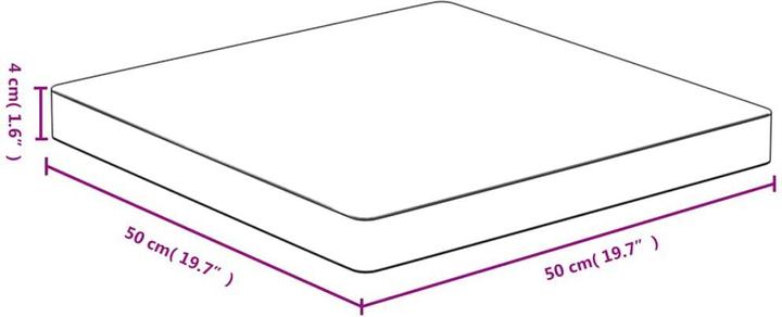 Immagine prodotto VidaXL Douglas (50 x 50 x 4 cm)