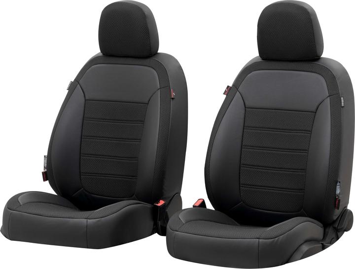 Image du produit Walser Housse de siège pour VW Tiguan (5N) 09/2007-07/2018, 2 housses de siège individuelles