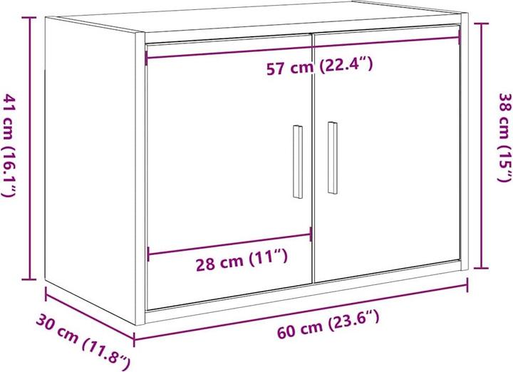 Produktbild VidaXL Marla (60 cm, 41 cm)