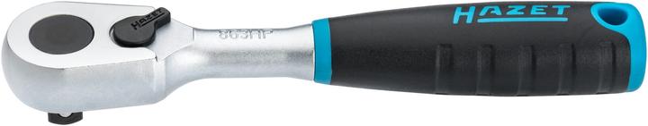 HAZET Cliquet réversible à denture fine HiPer 863HP ∙ Carré massif 6,3 mm (1/4 pouce) (1/4")