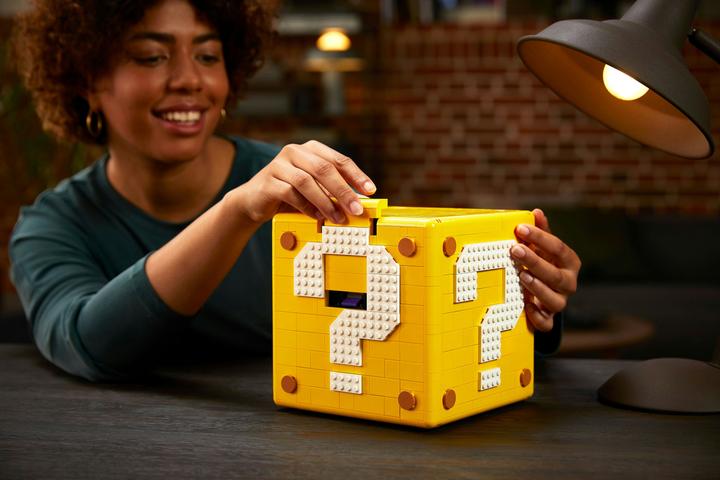 Image du produit LEGO Bloc de points d'interrogation de Super Mario 64 (71395, LEGO difficiles à trouver, LEGO Super Mario)