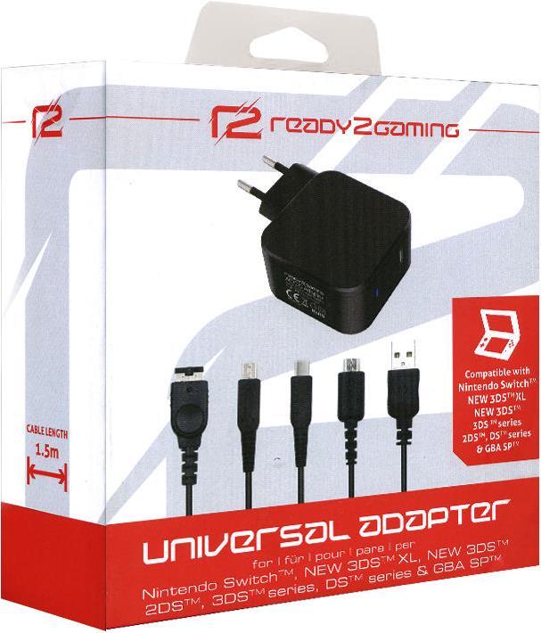 Produktbild ready2gaming Universal Adapter für die GBA & DS-Reihe + für Nintendo Switch (2DS, 3DS, 3DS XL, NDS, Switch)
