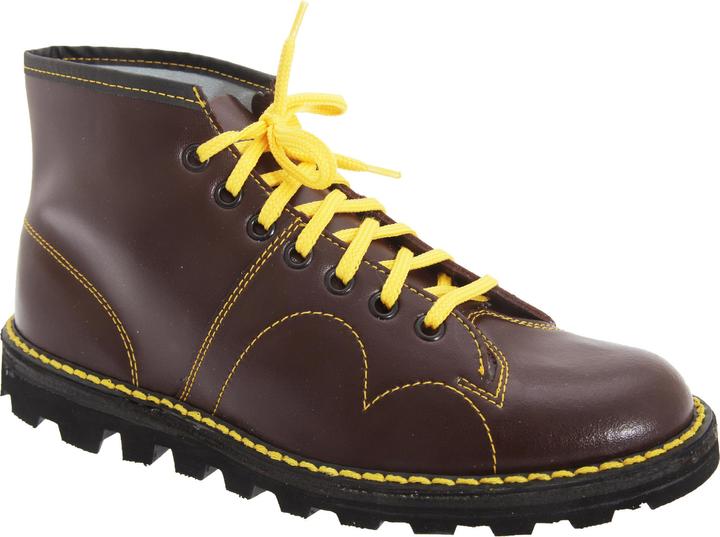 Image du produit Grafters Garçons Chaussures à lacets en cuir Original Retro Monkey (38)