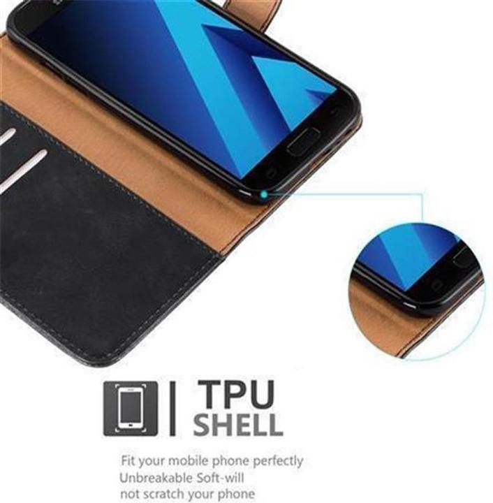 Produktbild Cadorabo Luxury Book Hülle (Samsung Galaxy A3 (2017))