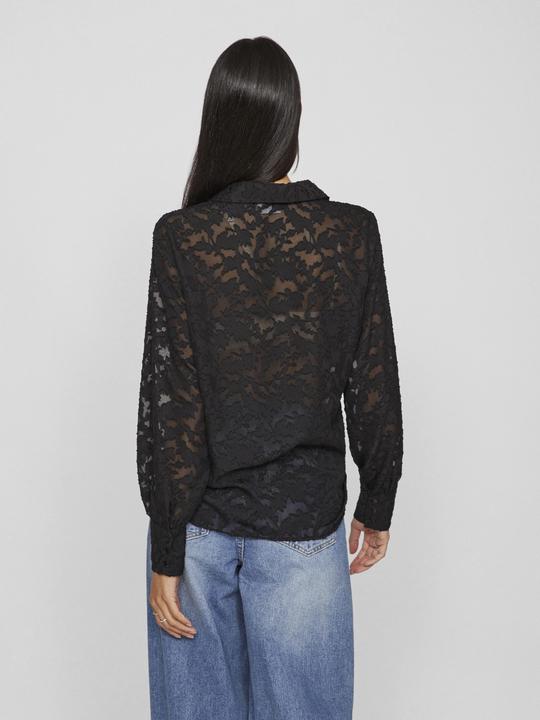 Produktbild Vila Regular Fit – Spitzen Hemd (38)