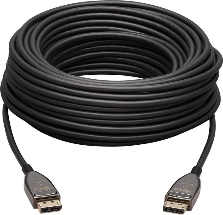 Image du produit Eaton Câble optique actif DisplayPort AOC 8K 60 Hz M/M CL3 Rated Latching Connectors Blac (15 m, DisplayPort)