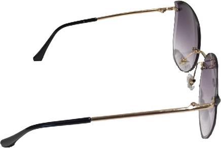 Actual product image Bekos Stylish Ladies Sunglasses with Grey Tinted Lenses
