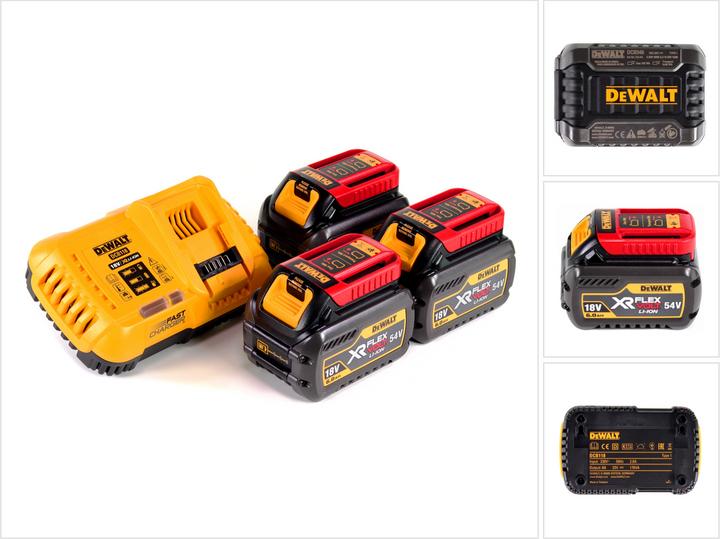 Image du produit DeWalt Kit de démarrage de la batterie (54 V)
