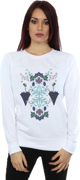 Produktbild Disney Mary Poppins Floral Collage Sweatshirt (L)