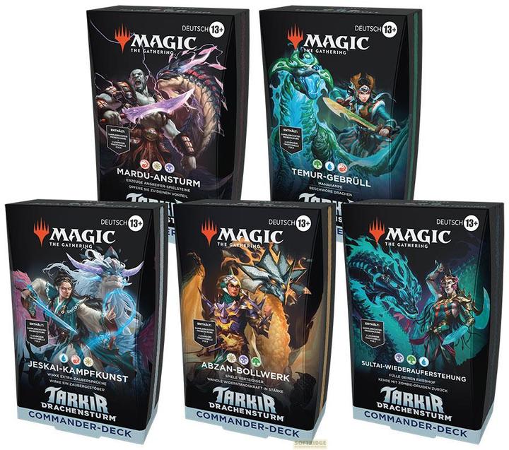 Produktbild Wizards of the Coast MTG: Tarkir: Drachensturm - Commander Deck Set (Deutsch, Commander)