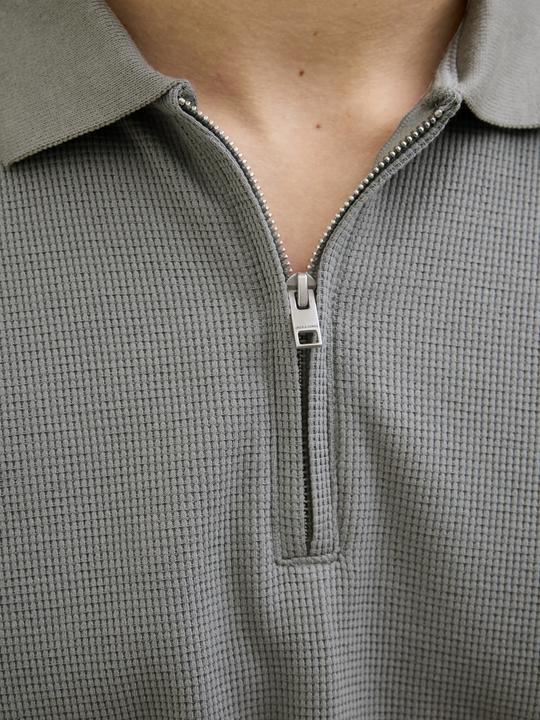 Actual product image Jack & Jones Jjeaustin Zip Polo Ss Noos (S)