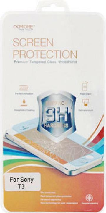 Actual product image Okmore 9H Screen Protector Glass Sony Xperia T3 (1 Piece, Sony Xperia T2 Ultra)