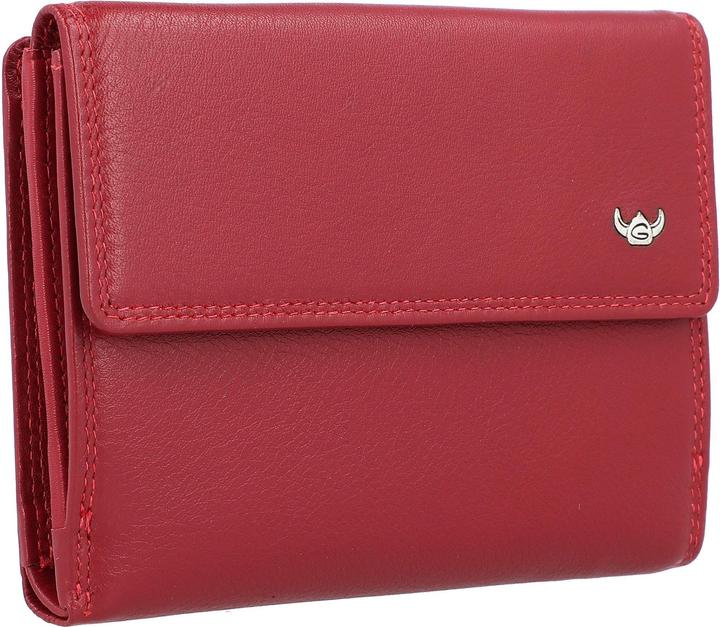 Actual product image Golden Head Polo wallet RFID leather 12 cm