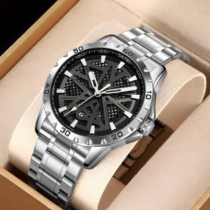 Actual product image Skmei 9337SIBK Herrenuhr + BOX