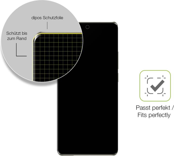 Produktbild Dipos Full Cover Schutzfolie Matt (1 Stück, Ulefone Armor 17 Pro)