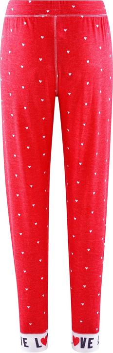 Actual product image Pj Salvage Pyjama bottom "Cozy in love" red/small patterned (XS)