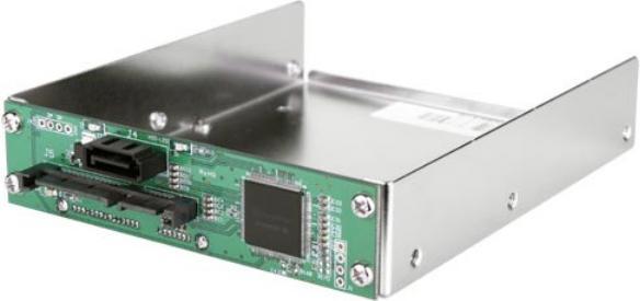 Actual product image Silverstone SST-HDDBOOST - 3.5" to 2.5" SSD Hard Drive Boost Device, nickel