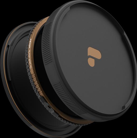 Produktbild PolarPro Objektivfilter Chroma VND/PL 2-5 Black Mist – 95 mm (95 mm, Polarisationsfilter, ND- / Graufilter, Black Mist Filter)