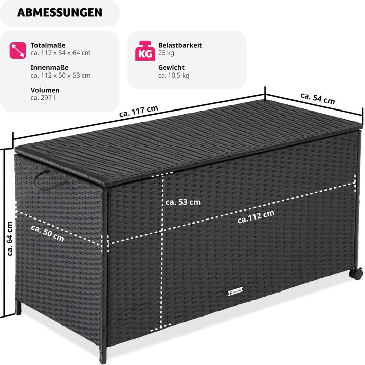 Image du produit tectake Coffre de rangement