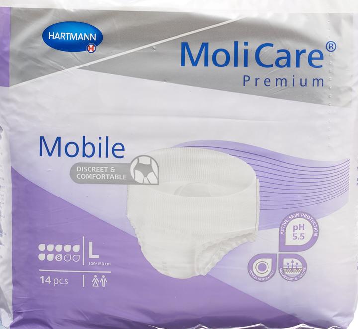 Produktbild MoliCare Mobile 8 Inkontinenz Pants (14 x, L)