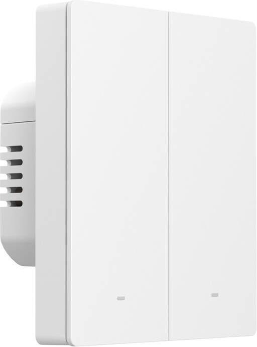 Actual product image Sonoff M5-2C-80W Matter smart wall switch (2-channel, for frame)