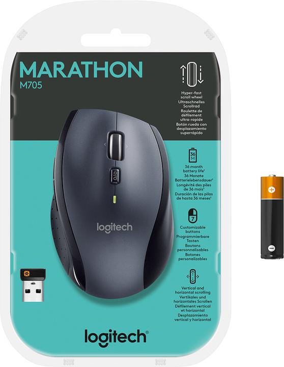 Image du produit Logitech M705 (Sans fil)