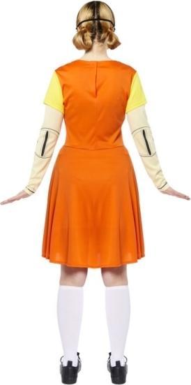 Actual product image Amscan Adult costume Squid Game doll deluxe size L (L)