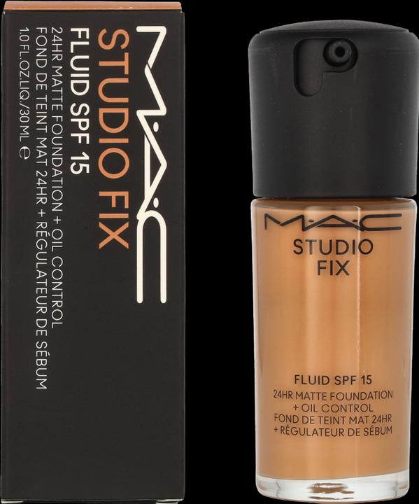 Actual product image MAC Cosmetics Studio Fix Fluid Fond de Teint Sun Protection Factor 15 (re) NC44 (NC44)