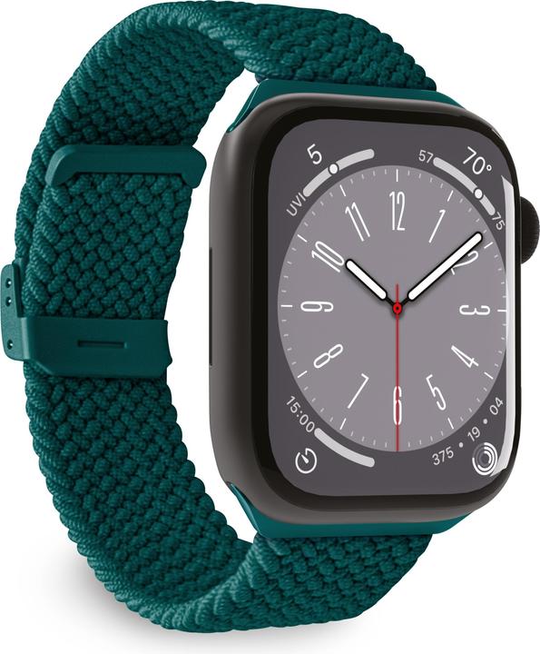 Image du produit Puro Loop Band - Pleciony pasek do Apple Watch 42/44/45/49 mm (zielony) (Textile)