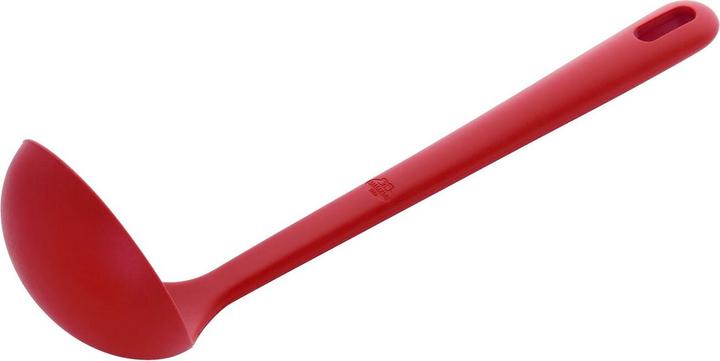 Actual product image Zwilling Ballarini silicone ladle, red