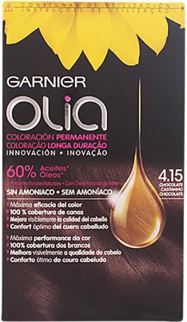 Produktbild Garnier OLIA Coloración Permanente #4,15 Chocolate 4 pz (4,15 Chocolate)