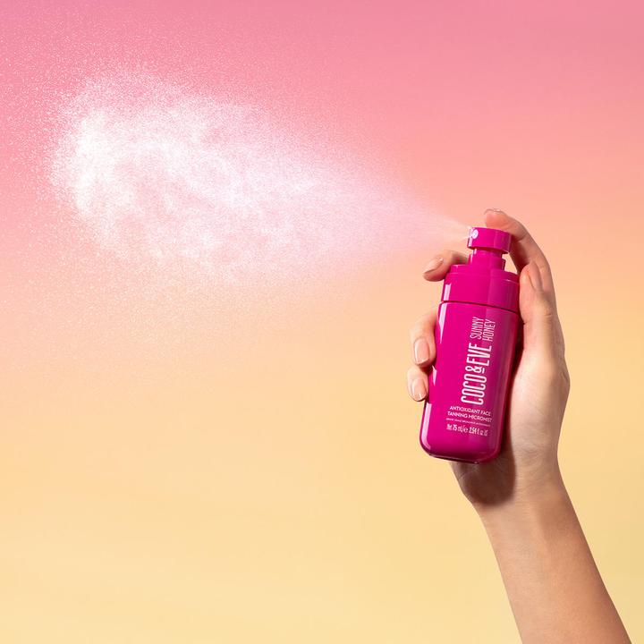 Produktbild Coco & Eve Sunny Honey Antioxidant Face Tanning Micromist (Selbstbräunungsspray, 75 ml)