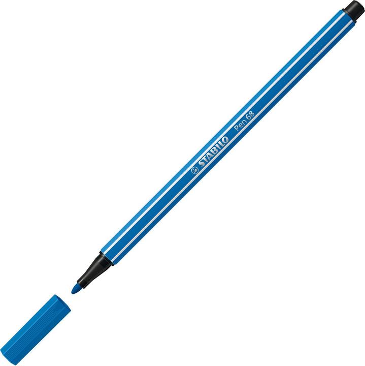 Produktbild STABILO Pen 68 (Dunkelblau, 10 x)
