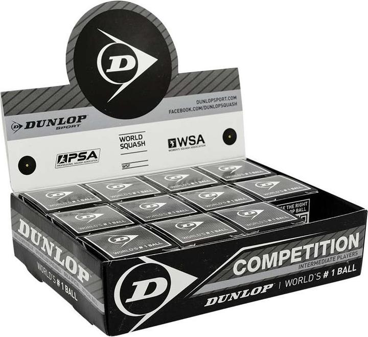 Produktbild Dunlop Squashball COMPETITION 12-Box
