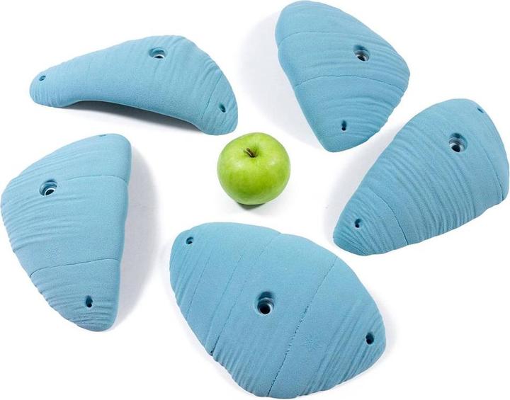 Immagine prodotto Allgäu Holds Maniglie per arrampicata con sabbia liquida Brocche per tetti in PE XL (Verde menta)
