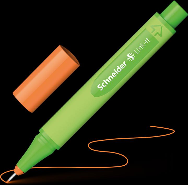 Produktbild Schneider Fineliner Link-It - Orange (Orange, 10 x)