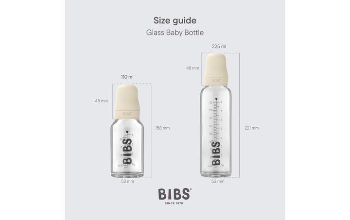 Immagine prodotto Bibs Bottiglia anticolica in silicone 270 ml a flusso medio per bambini blu (270 ml)