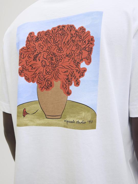 Actual product image Jack & Jones Rückenprint Rundhalsausschnitt T-shirt T-shirt (M)