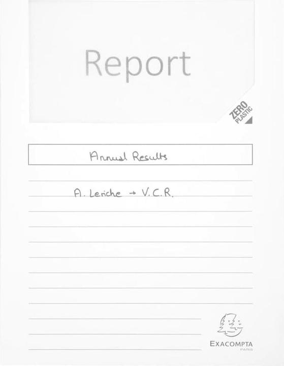 Actual product image Exacompta Collection folders - File covers (A4, 100 x)