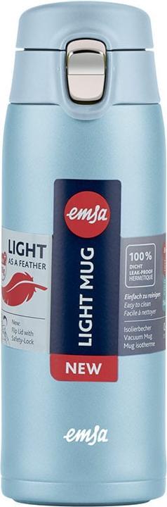Actual product image Emsa Travel Mug Light, ice blue (0.40 l)
