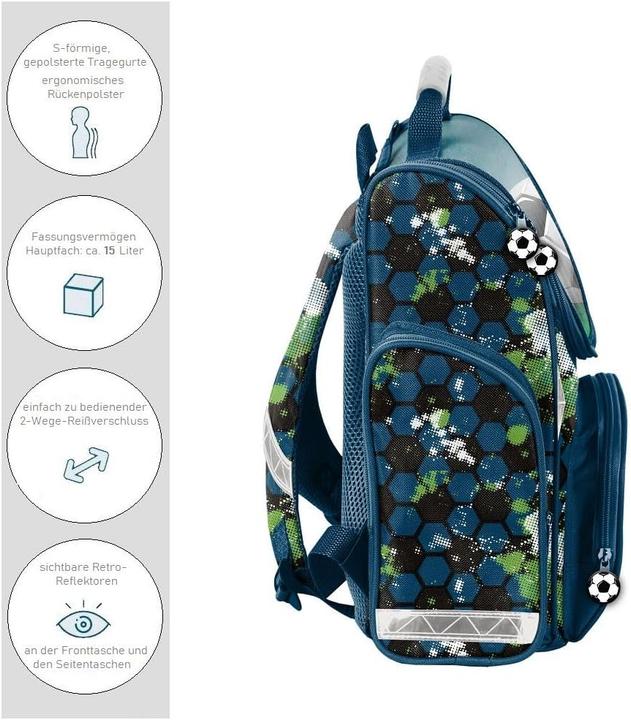 Actual product image Familando Ergonomisches Schulranzen-Set (15 l)