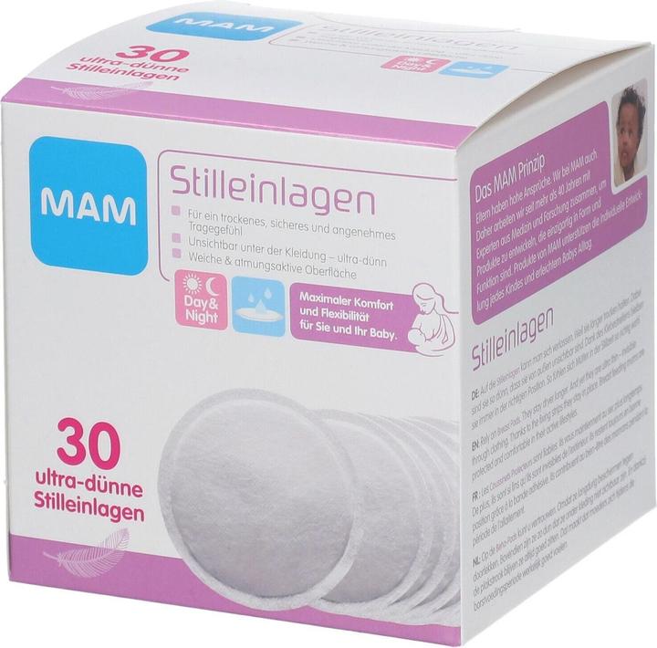 Productafbeelding MAM Zoogcompressen 30 stuks. (30 x)