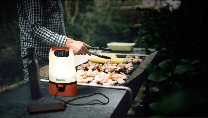 Image du produit Energizer E304157300 Vision USB LED Lanterne de camping 1300 lm alimentée par batterie rouge/