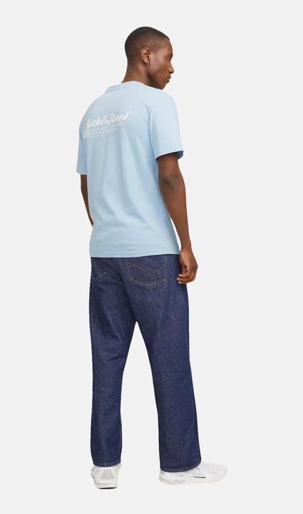 Actual product image Jack & Jones Back print round neck T-shirt T-shirt (L)